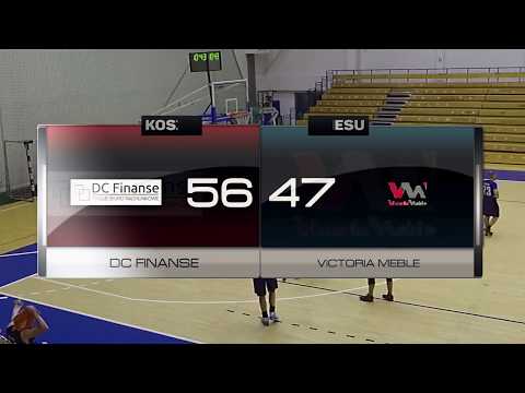 DC Finanse vs Victoria Meble - XIII kolejka - Poznań - Koszykarska Liga Biznesu