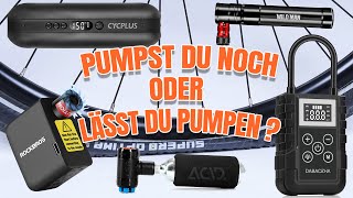Pumpst du noch oder lässt du Pumpen? Der Elektro Fahrradpumpen Test