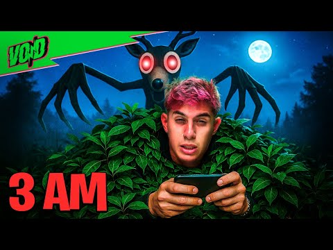 JOGUEI 99 NOITES NA FLORESTA AS 3 DA MANHÃ!