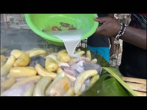 Cooking with Hot Stones. Traditional ENB Style Mumu by Abus Na Kumu