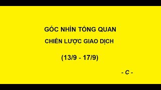 Góc nhìn tổng quan - chiến lược giao dịch tuần (13/9 - 17/9)