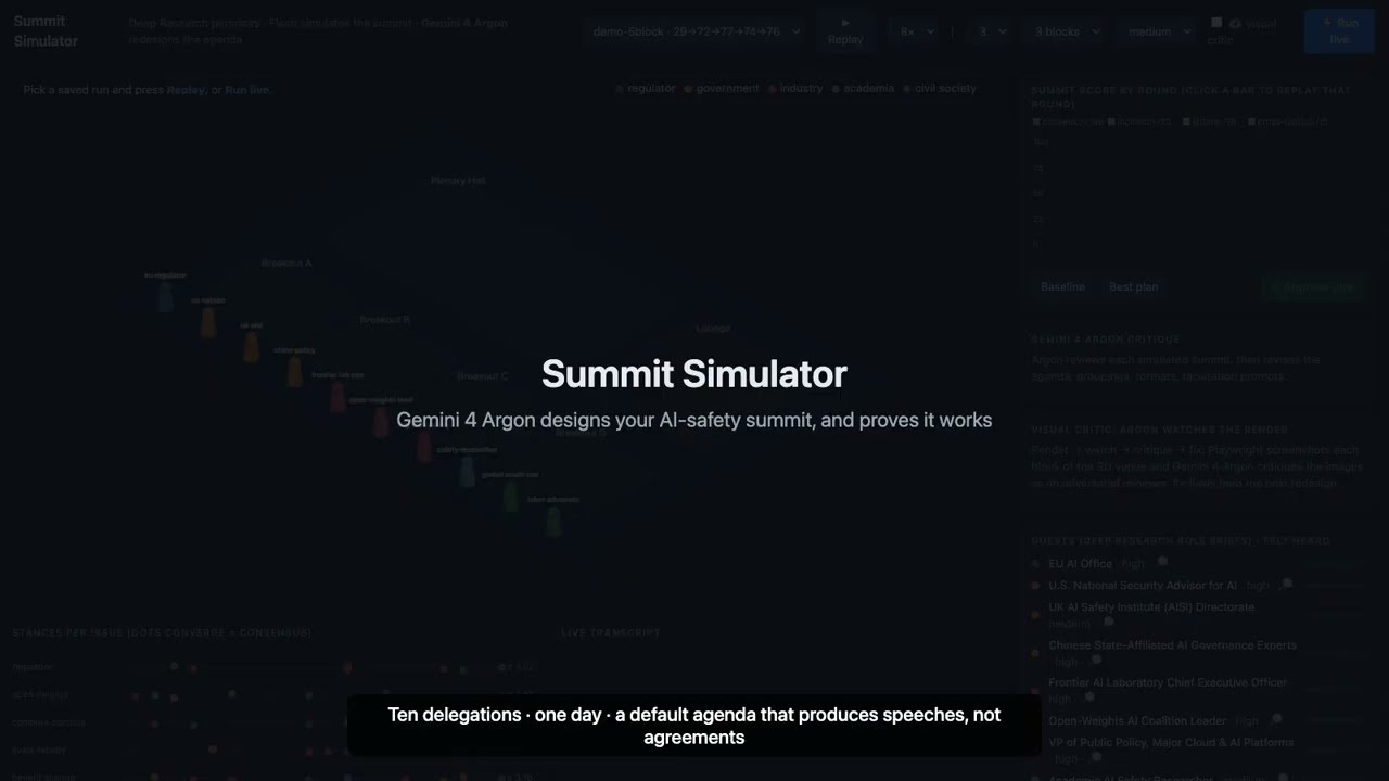 Dress Rehearsal — Demo video