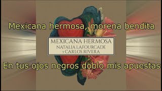 Mexicana Hermosa - Natalia Lafourcade (KARAOKE/LETRA)