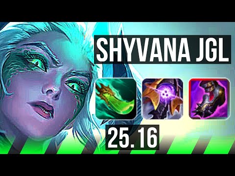SHYVANA vs KAYN (JGL) | KR Master | 25.16