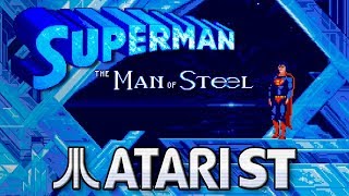 Superman The Man of Steel - Quick Look - Atari ST