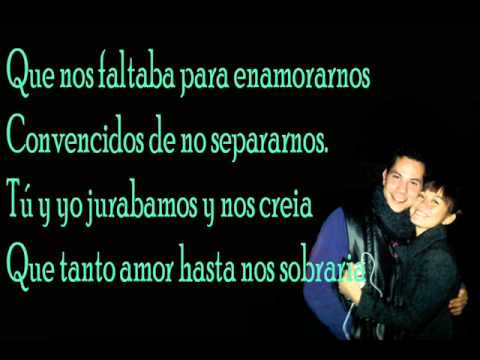 Original Christian Chavez and Agnes Monica - En donde estas Lyrics Version Studio