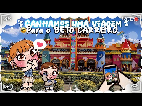 GANHAMOS UMA VIAGEM PARA O BETO CARREIRO￼🎢😎🌟 ||*VOICE*🎙️|| AVATAR WORLD 