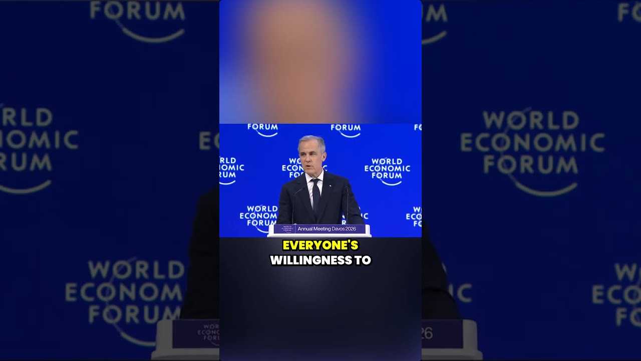 CARNEY AT DAVOS: “MIDDLE POWERS MUST RISE” AS RULES-BASED ORDER FRACTURES