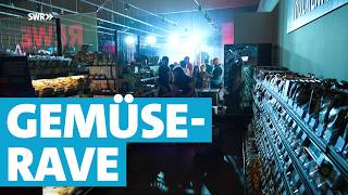Techno-Party im Supermarkt: Rave zwischen Gurken und Tomaten