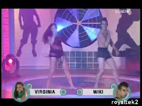 Coreo de Wiki y Virginia en Comercial dance Fama a Bailar 3ª 28 de octubre 2009