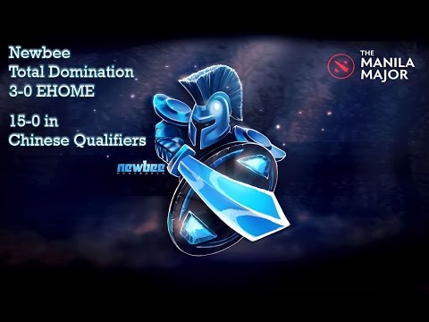 Newbee Total Domination 3-0 vs EHOME : 15-0 in Total (Manila Major 2016)