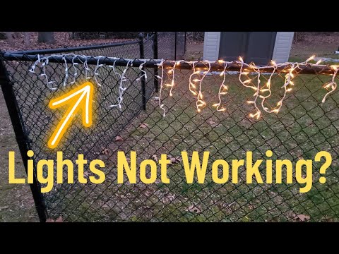 Icicle Christmas Light Wiring Diagram and Troubleshooting