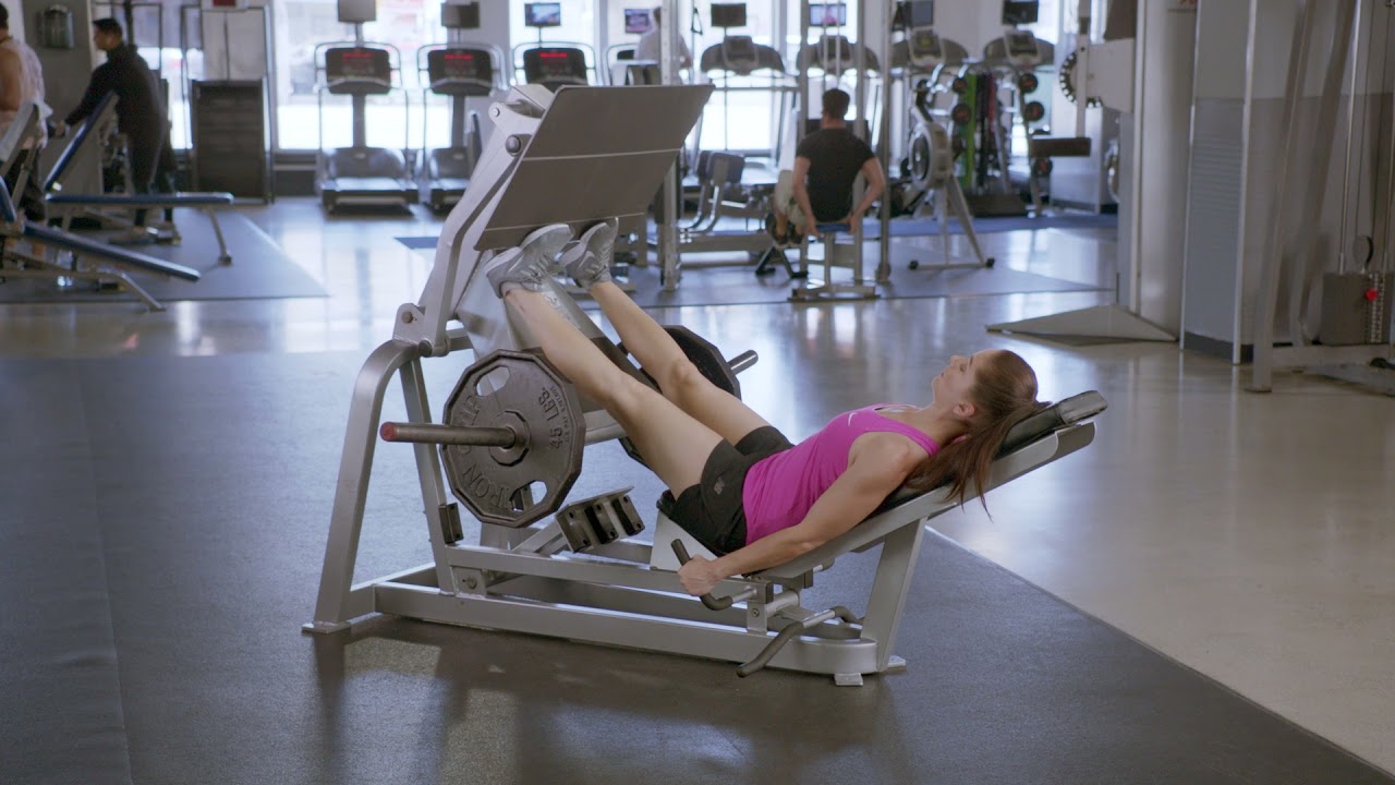 Leg Press Calf Raise demonstration video
