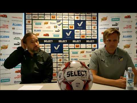 Presskonferens IFK - FC Honka