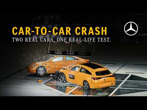 Prueba de choque real Mercedes-Benz CLA
