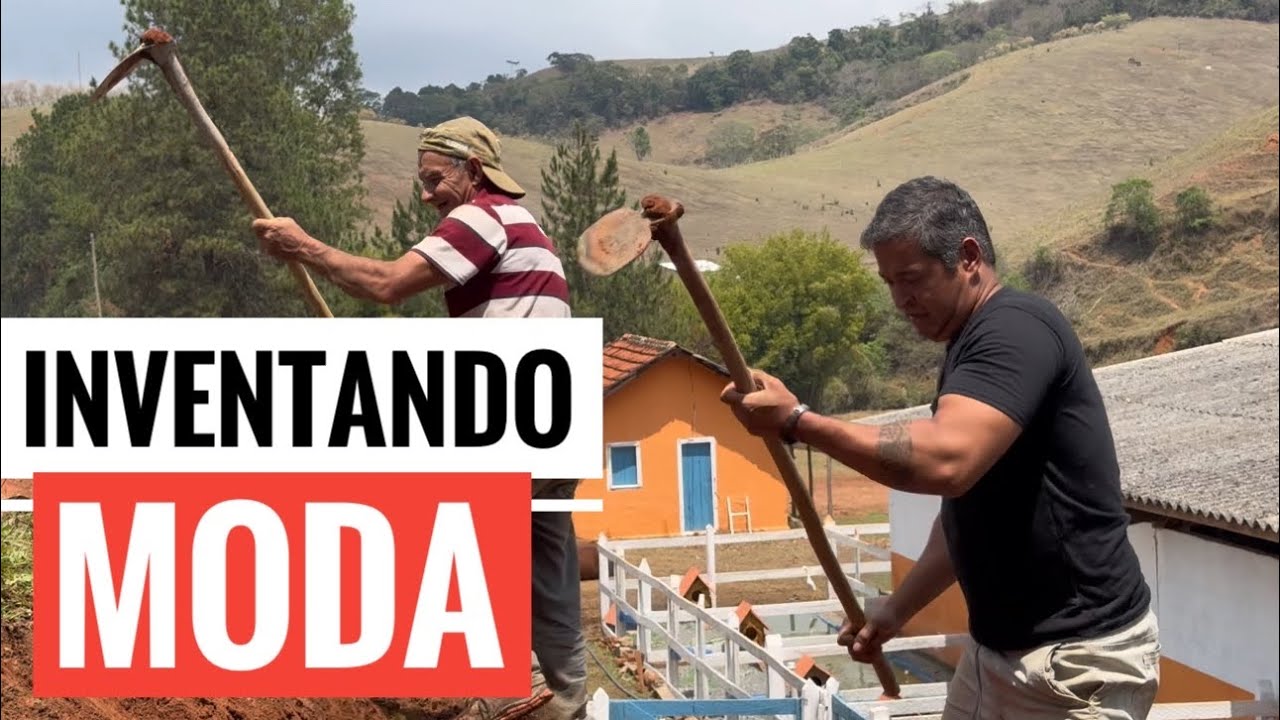 OLHA O QUE INVENTEI DESSA VEZ. VAI DAR MUITO TRABALHO!