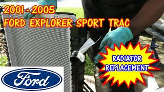 2001-2005 Explorer Sport Trac, Ranger & B4000 Radiator: Leaks