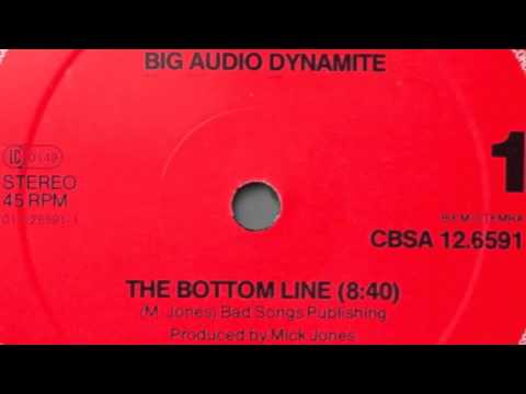 Big Audio Dynamite Bottom Line (Original UK 12