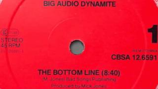 Big Audio Dynamite Bottom Line (Original UK 12