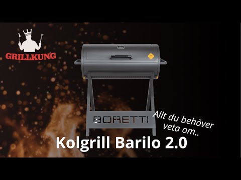 Kolgrill Boretti Barilo Kolgrill 2.0