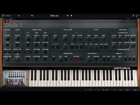 Filter Love with the Arturia OB-Xa V and Minilab MkII