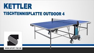 KETTLER Tischtennisplatte Outdoor 4