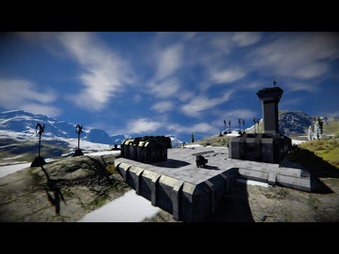 Space Engineers Xbox One : Hangar Doors, Icarus and Patrol Drone