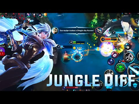Kotae Mono Irelia Jogando de Riven (Jungle) - Wild Rift Gameplay #16