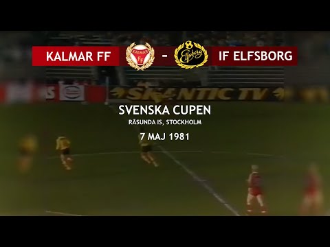 1981-05-07 Svenska Cupen, Kalmar FF - IF Elfsborg