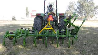 Cultivator Single Spring Hydraulic Fold-able with Tyre - Dhir Field , Tanda Contact - 9417400847
