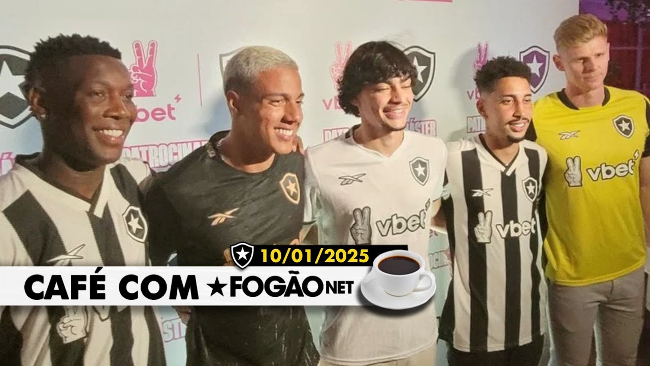 LIVE CAFÉ COM FOGÃONET | Qual jogador do Botafogo poderá ganhar espaço no Carioca? Mercado alvinegro