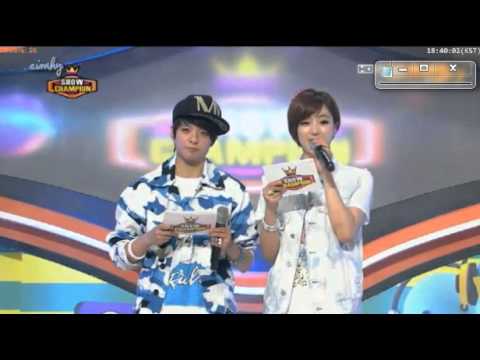 130522 MC F(x) Amber T-ara Eunjung cut 4