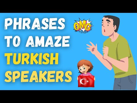 Learn Top 10 Turkish Phrases to Amaze Native Speakers | Learn Turkish With Relaxation
