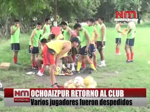 RETORNO AL TRABAJO EL ENTRENADOR FERNANDO OCHOAIZPUR E LA ESPERA DE CONTAR CON LOS NUEVOS REFUERZOS