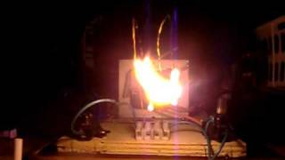 Fusione del rame con 3kV