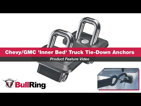 BullRing Chevy/GMC 'Inner Bed' Truck Tie-Down Anchors - Product Feature