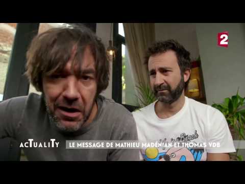 Le message au Palmashow de Mathieu Madénian & Thomas VDB