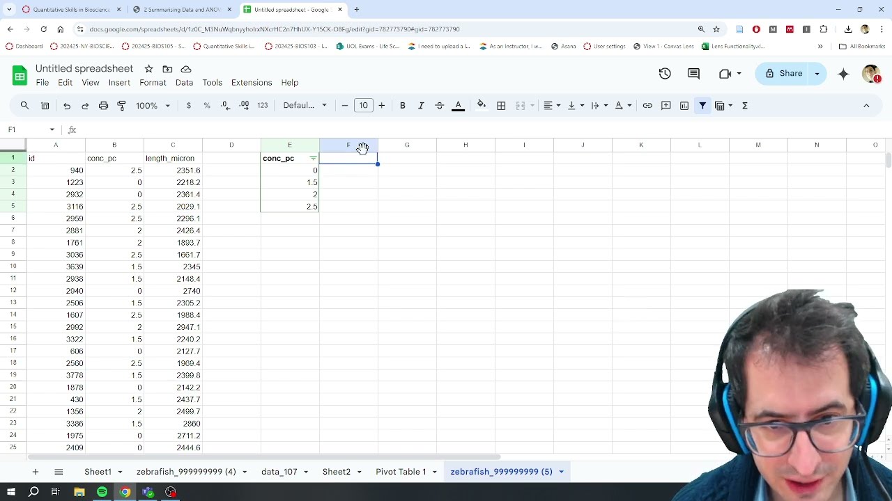 Creating a Summary Table (Google Sheets Alternative)