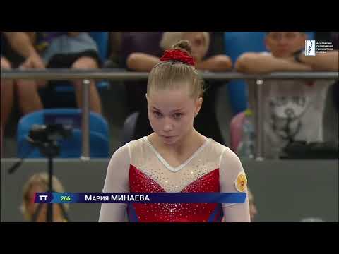 Минаева Мария (Бревно 12.200) - Финал в многоборье (Кубок России 2022)