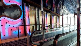 P&O Cruises Pacific Adventure Full Tour Of Altitude Night Club On Deck 18 (Embarkation Day/In Dock)