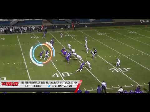 ADRIAN SYMALLA SEASON HIGHLIGHTS RECAP '26 RB/LB