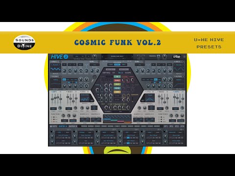SoundsDivine 'Cosmic Funk Vol 2' - u-he Hive