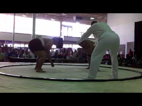 Memphis Sumo Open 2013 HW Match 2 Jay Holder vs Tony Liggins