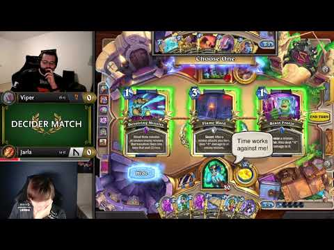 Viper vs Jarla - Group A Decider - Hearthstone Grandmasters Europe 2020 Season 2 - Week 2