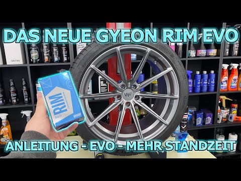 Felgen versiegeln mit dem neuen GYEON RIM EVO - mehr Standzeit - Felgenversiegelung Test Teil 1