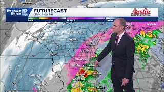 3/15 Tracking rain, storms to heavy snow and wind