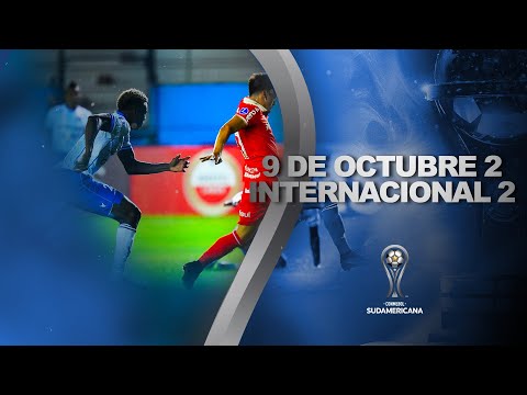 9 de Octubre vs. Internacional  [2-2] | RESUMEN | CONMEBOL Sudamericana 2022