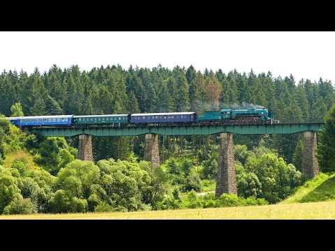 Prezidentský vlak-jazda cez Slovensko