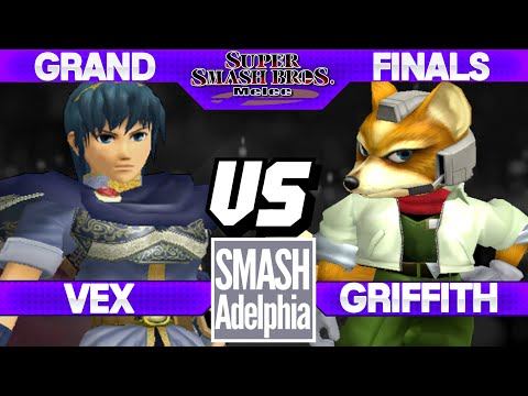 Smashadelphia 2 - Griffith (Fox) vs Vex Kasrani (Marth) - SSBM Grand Finals - Smash Bros. Melee