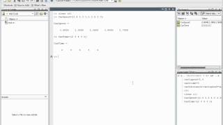 Matlab Sect 14 Multiplying and Dividing Vectors Element by Element